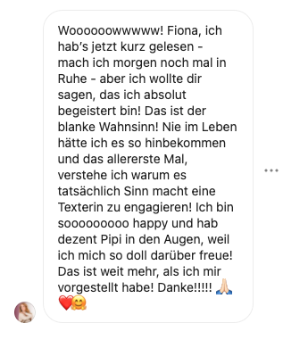 Kunden-Feedback per DM