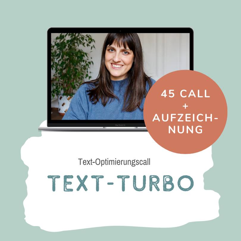 Text-Optimierungscall Feedback und Tipps