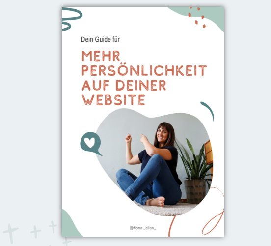 Pdf Guide für mehr Persönlichkeit auf deiner Website